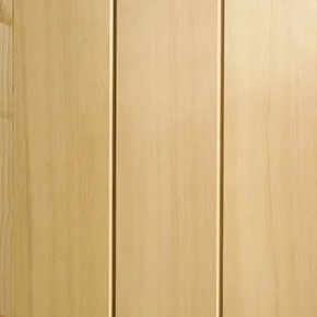 Western Red Cedar klæðning í DTC3 prófíl, V-nót