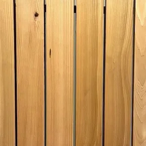 Western Red Cedar með Colourflex Natural