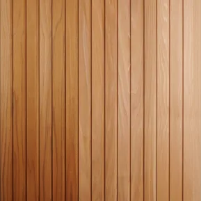 Western Red Cedar klæðning í DTC48 prófíl, þreföld lóðrétt skuggarauf