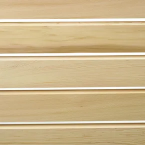 Western Red Cedar klæðning í DTC27 prófíl, opin regnskjólsklæðning