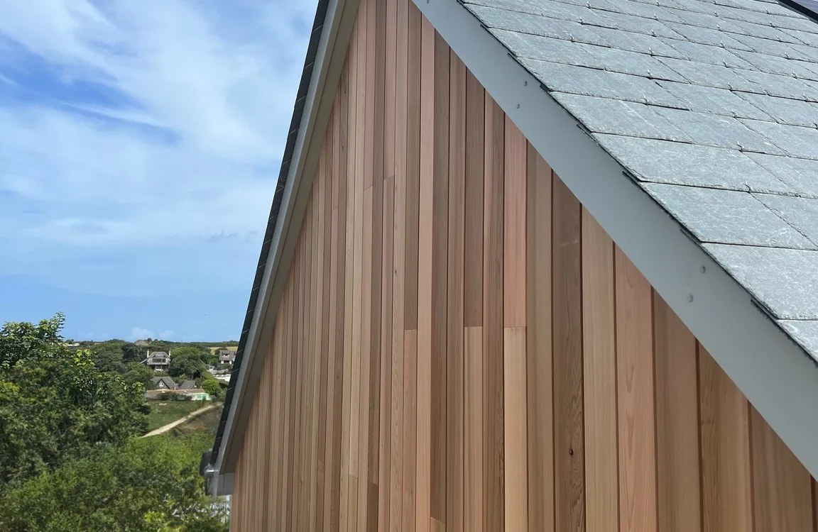 Western Red Cedar viðarklæðning